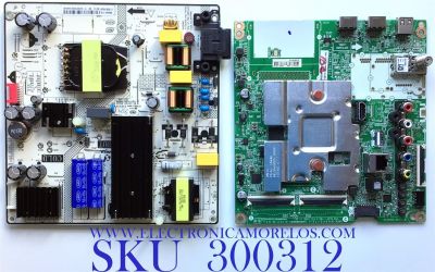 KIT DE TARJETAS PARA TV LG / NUMERO DE PARTE MAIN EBR31196734 / EAX69083603(1.0) / FUENTE 81-PBE065-H4A24AP / SHG6504A-101H / DLBB500 / PANEL´S LVU650BEDX E0001 / HV650QUB-N9E / MODELO 65UN7000PUD / 65UN7000PUD.CUSFLH